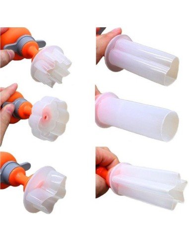 Set Pop Chef Para Decoración Fruchetas Alimentos Pinchos de frutas