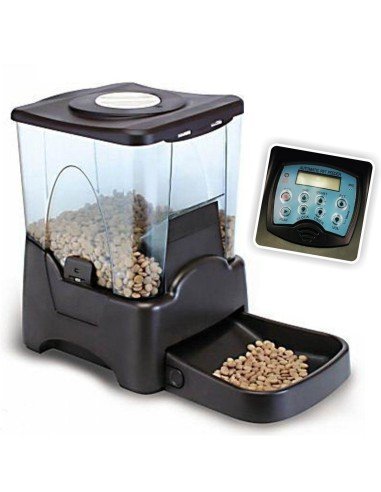 Dispensador Automático y programable de alimentos para mascotas
