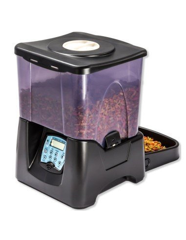 Dispensador Automático y programable de alimentos para mascotas