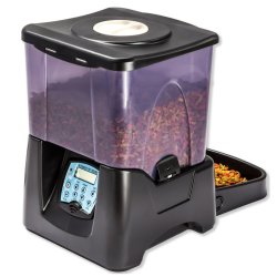 Dispensador Automático y programable de alimentos para mascotas