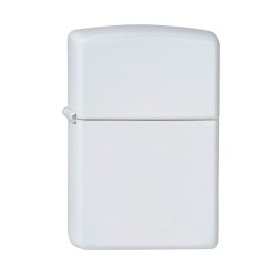 Encendedor Zippo Colors White Matte -Blanco