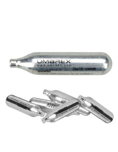 Pipetas de Aire Comprimido CO2 Crosman 12gr (paq x 20 unidades) 