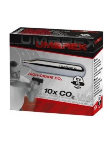 Pipetas de Aire Comprimido CO2 Crosman 12gr (paq x 10 unidades) 