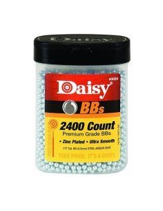 Balines BBs Daisy Niquelados 4.5mm AirSoft (Tarro de 4000 unidades) 