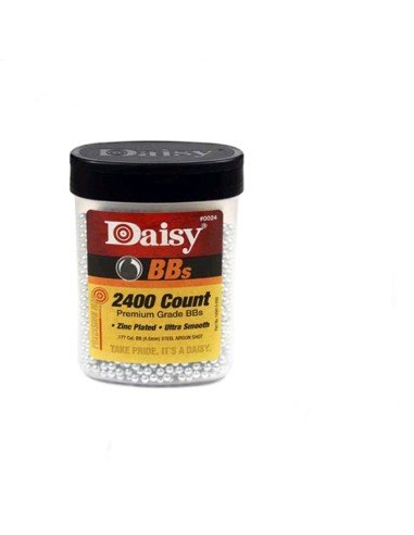 Balines BBs Daisy Niquelados 4.5mm AirSoft (Tarro de 4000 unidades) 