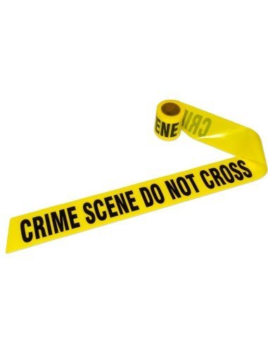 Set X2 Cintas Decorativas Peligro Y Crimen Halloween