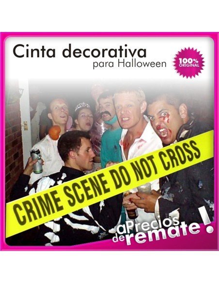 Set X2 Cintas Decorativas Peligro Y Crimen Halloween Set X2 Cintas Decorativas Peligro Y Crimen Halloween