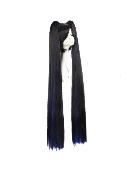 Peluca Extralarga Hatsune Miku Cosplay 1.3 mts cabello liso  Peluca Extralarga Hatsune Miku Cosplay 1.3 mts cabello liso