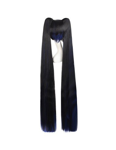 Peluca Extralarga Hatsune Miku Cosplay 1.3 mts cabello liso