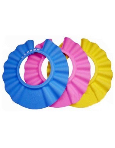 Gorro Visera de Ducha para Baño Bebé Amarillo