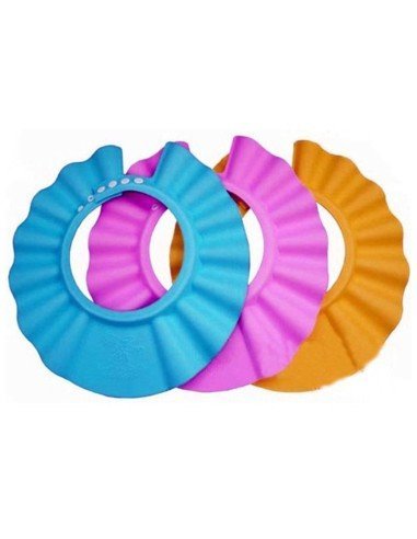 Gorro Visera de Ducha para Baño Bebé Amarillo