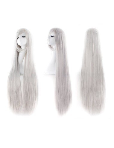 Peluca Luka Cosplay 1mt Color Gris