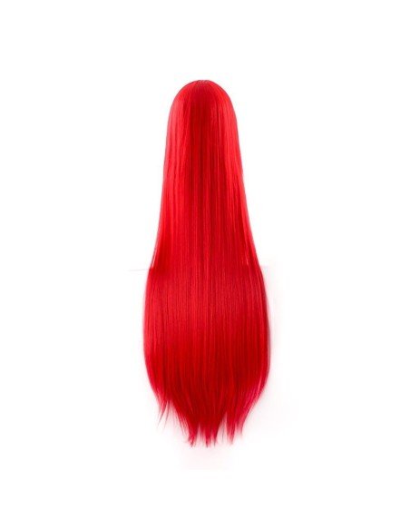 Peluca de Kanekalon Lisa 100 Cm Cosplay - Rojo Peluca de Kanekalon Lisa 100 Cm Cosplay - Rojo
