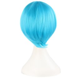 Peluca Miku 120cm con Colitas Azul Turquesa