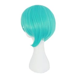 Peluca Miku 120cm con Colitas Cyan Aguamarina