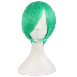 Peluca Miku 120cm con Colitas Verde Manzana