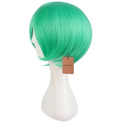 Peluca Miku 120cm con Colitas Verde Manzana