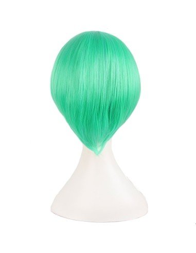 Peluca Miku 120cm con Colitas Verde Manzana