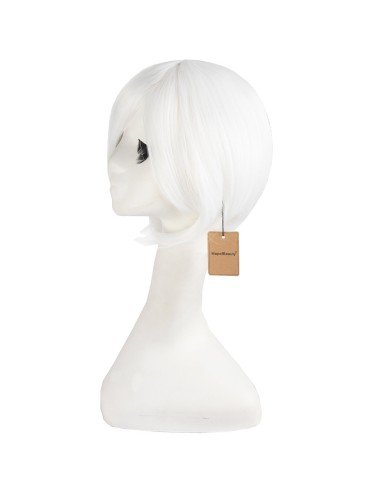 Peluca Miku 120cm con Colitas Blanco