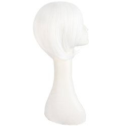 Peluca Miku 120cm con Colitas Blanco