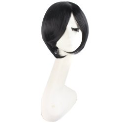 Peluca Miku 120cm con Colitas Negro