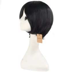 Peluca Miku 120cm con Colitas Negro