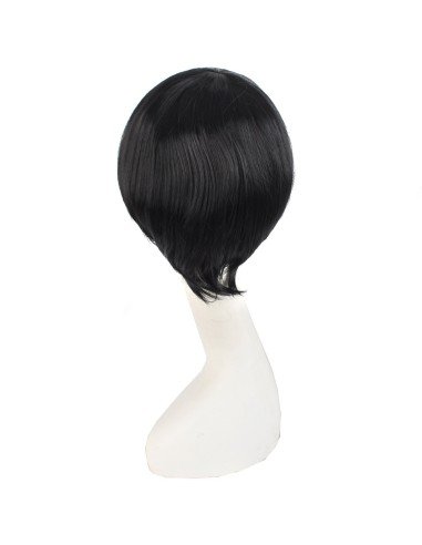 Peluca Miku 120cm con Colitas Negro