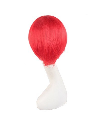 Peluca Miku 120cm con Colitas Rojo