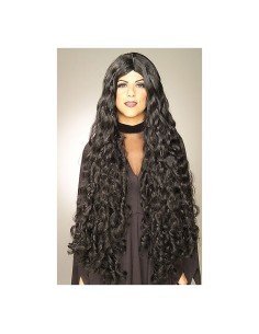Peluca Brave Mesmerelda Rizada De 100cm Negra 2