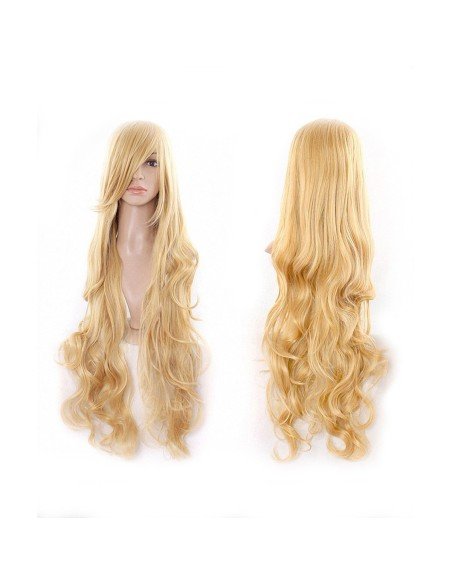 Peluca Ondulada Cosplay Ondulada de 80m cabello Kanekalon