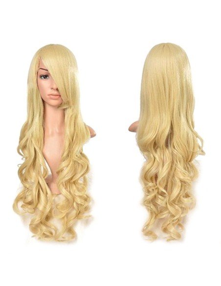 Peluca Ondulada Cosplay Ondulada de 80m cabello Kanekalon