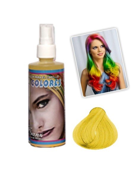 Tintura en Laca Temporal para Cabello Amarillo