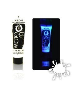 Pintura para el Cuerpo Glow Neón Blanco