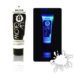 Pintura para el Cuerpo Glow Neón Blanco