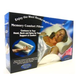 Set x2 Almohadas Memory Pillow foam Ortopédicas