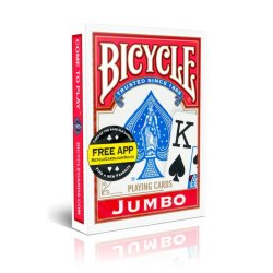 Juego de Cartas Bicycle Jumbo Index Especial para personas con visión reducida