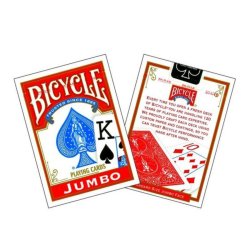 Juego de Cartas Bicycle Jumbo Index Especial para personas con visión reducida