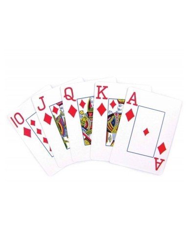 Juego de Cartas Bicycle Jumbo Index Especial para personas con visión reducida