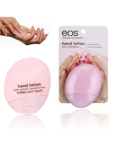 EOS Hand Lotion Crema para ManosBerry Blossom Rosado