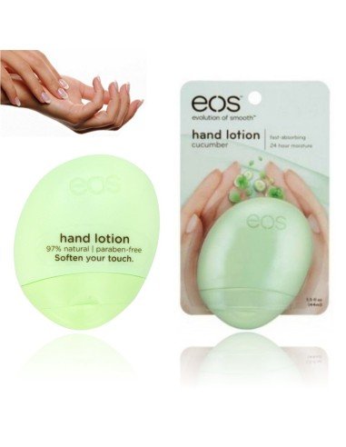 EOS Hand Lotion Crema para Manos Cucumber Verde