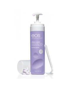 EOS Shave Cream Crema para Depilar Lavander Jasmine Lila