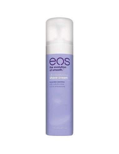EOS Shave Cream Crema para Depilar Lavander Jasmine Lila