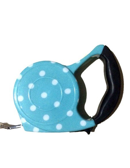Correa Retráctil Estampada para mascotas 4.5mts Perros Max 18kg  Correa Retráctil Estampada para mascotas 4.5mts Perros Max 18kg