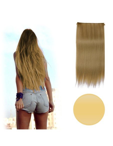 Extension Lisa Unicolor Cosplay tipo Cortina de cabello Eventos Fiesta Extension Lisa Unicolor Cosplay tipo Cortina de cabello Eventos Fiesta
