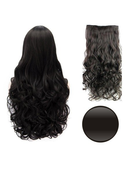 EExtension Ondulada Unicolor Cosplay tipo Cortina de cabello Eventos