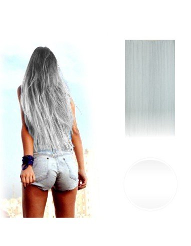 Extension de Cabello Unicolor Lisa blanco
