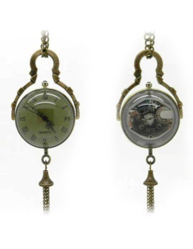 Reloj Ojo de Buey con mecanismo Visible Tipo Coleccion