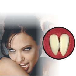 Colmillos de Vampiro 2 Unidades para halloween