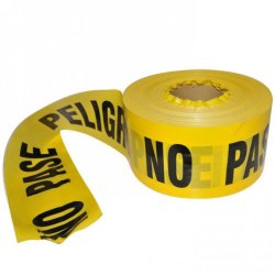 Cinta Decorativa De Peligro Para Fiestas D Terror Halloween