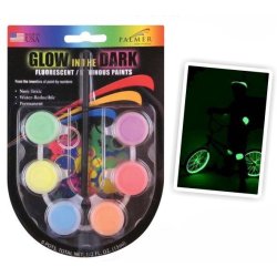 kit de Pintura Luminosa Glow in the dark Neón Fluo Blacklight Painting